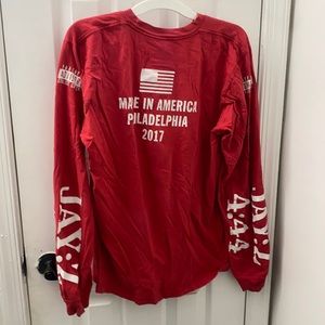 Jay z 4:44 made in America Philadelphia 2017 size large long sleeve festival